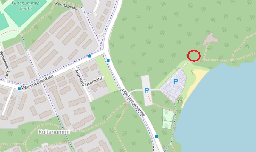 HH 25 kartta Littoinen